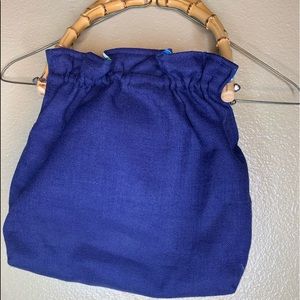 Boho Bamboo clutch purse